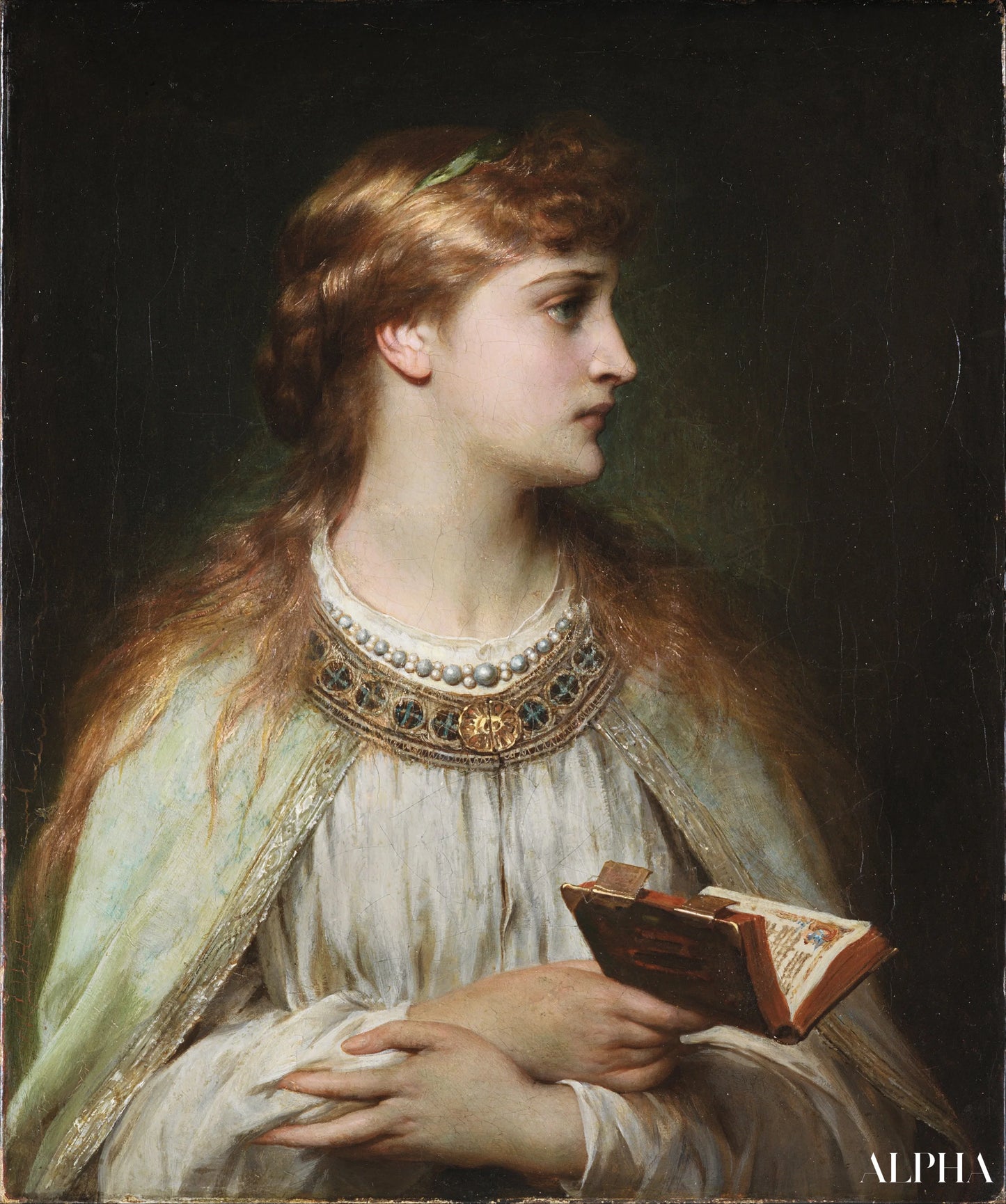 Ophelia - Sir Francis Dicksee Riproduzioni di dipinti a olio