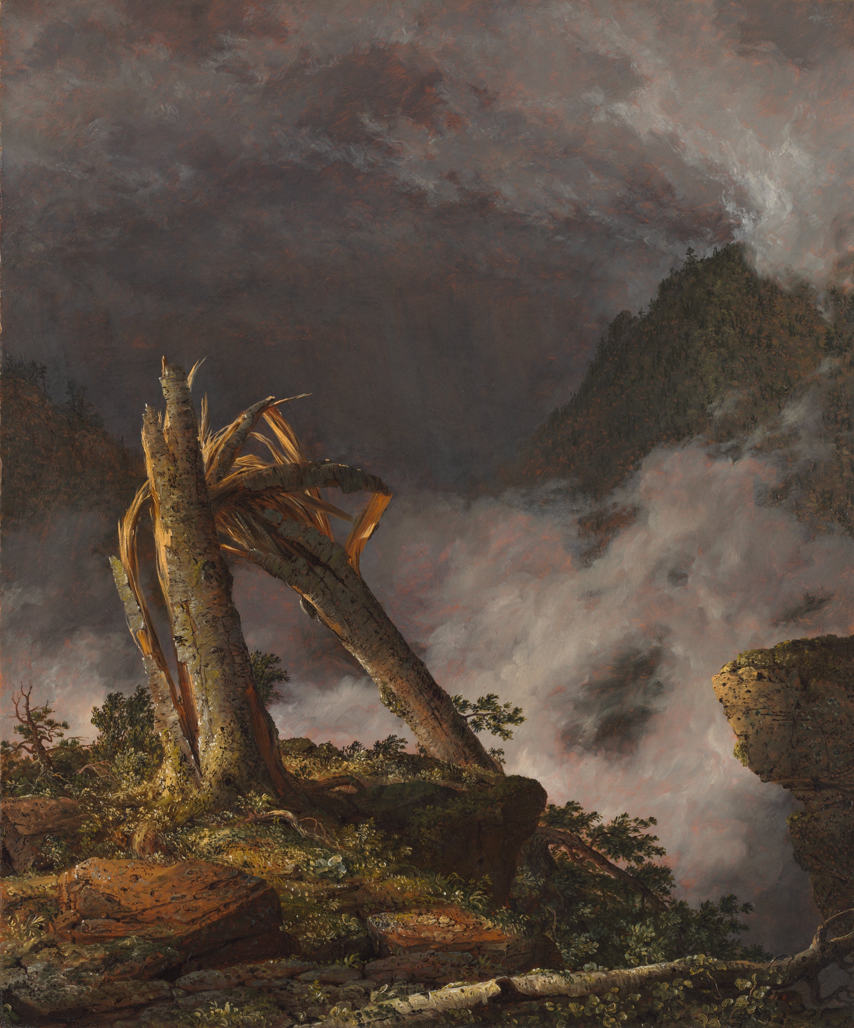 Orage en montagne - Frederic Edwin Church - Alpha Reproduction