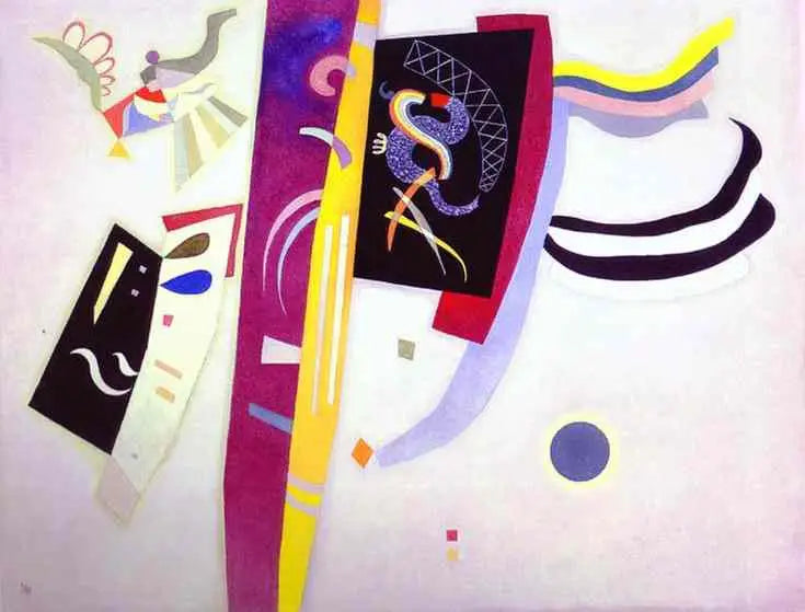 Arancione Viola - Vassily Kandinsky
