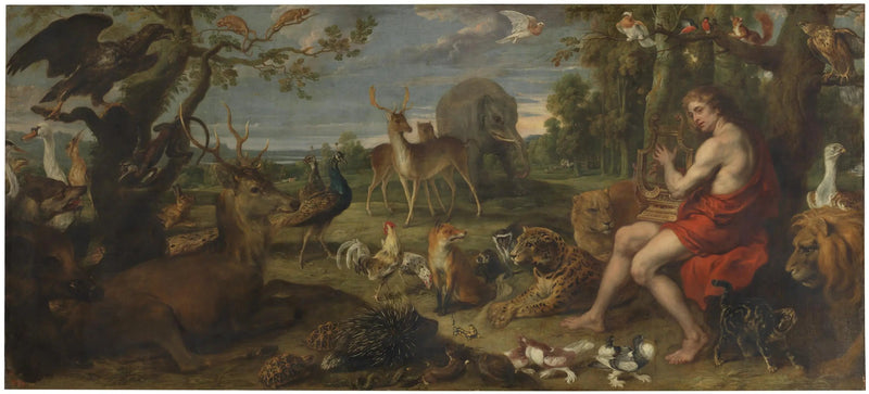 Orfeo e gli animali - Peter Paul Rubens