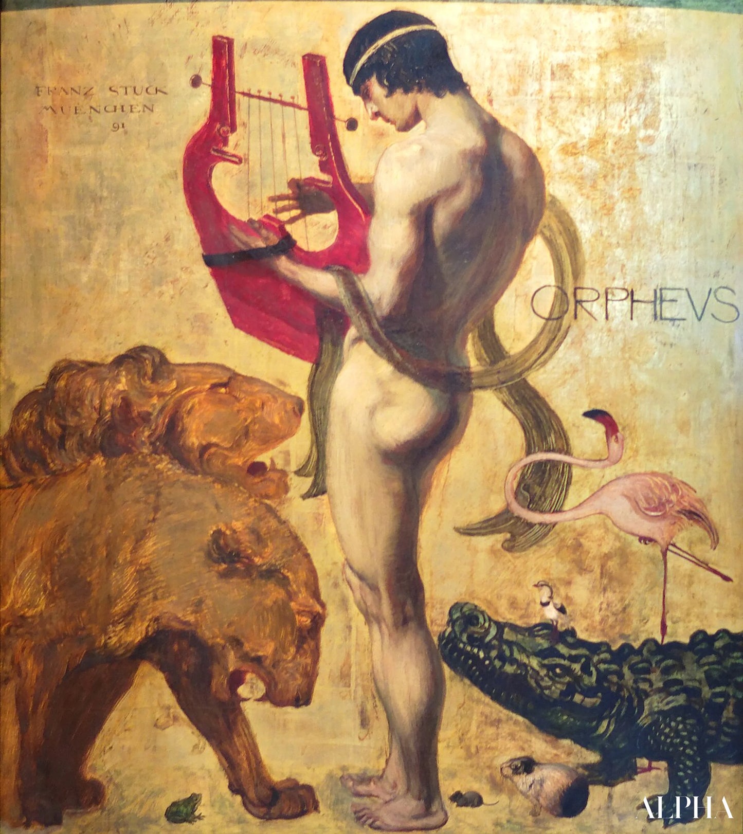 Orfeo - Franz Von Stuck Riproduzioni di quadri a olio