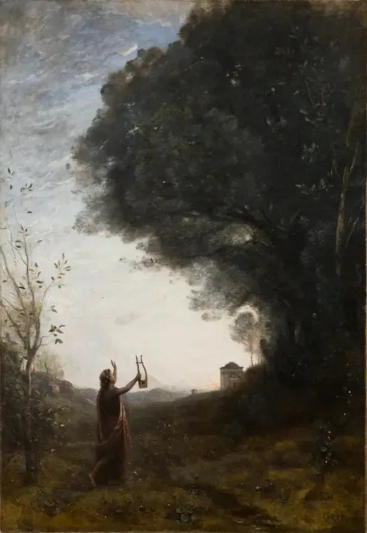Orfeo saluta la luce - Jean-Baptiste Camille Corot