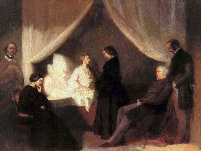 Derniers instants de Frédéric Chopin - Teofil Kwiatkowski