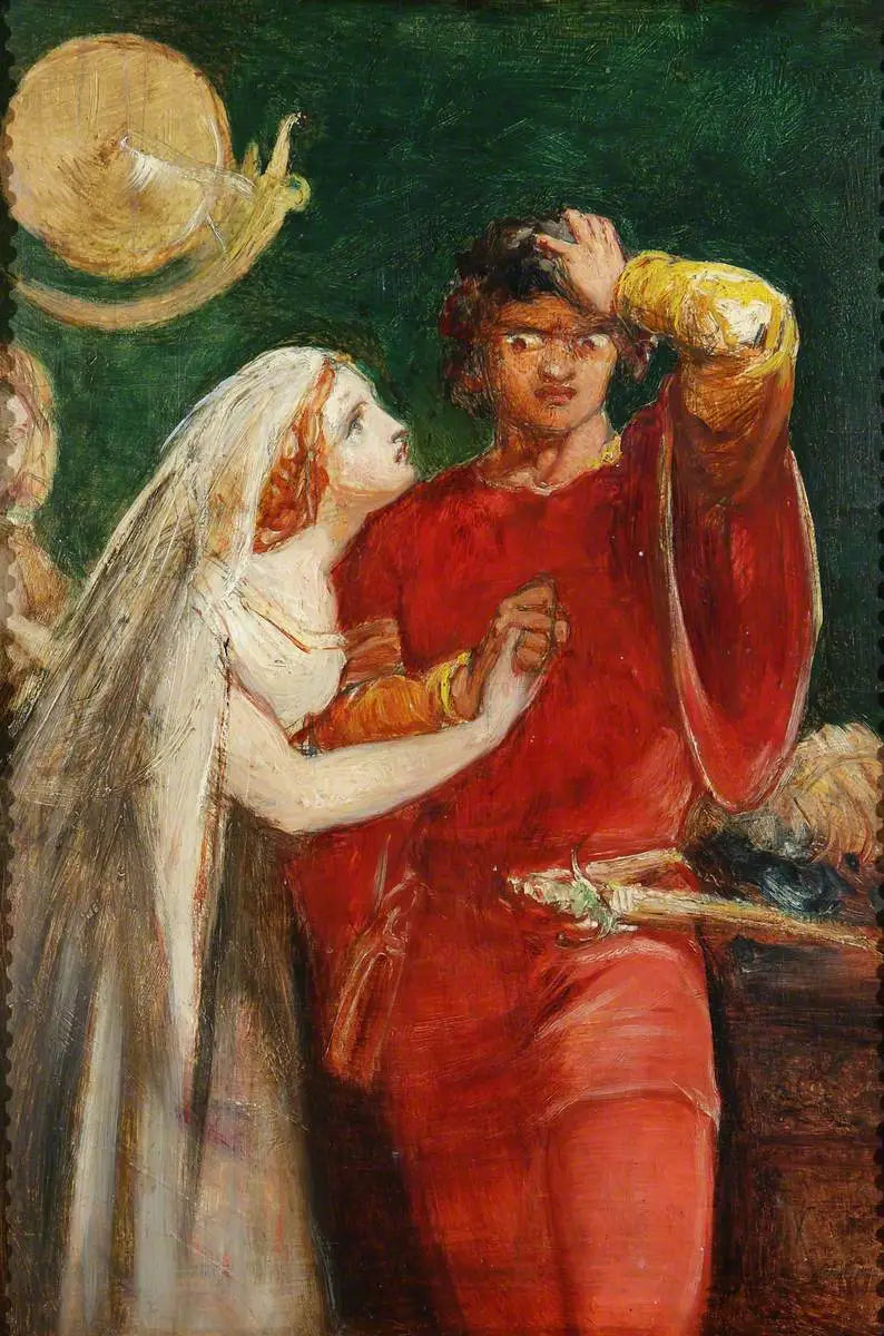 Otello e Desdemona - John Everett Millais