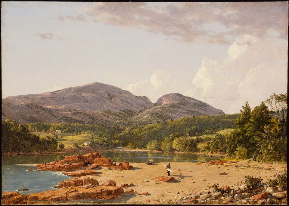 Otter Creek Mont Désert - Frederic Edwin Church - Alpha Reproduction