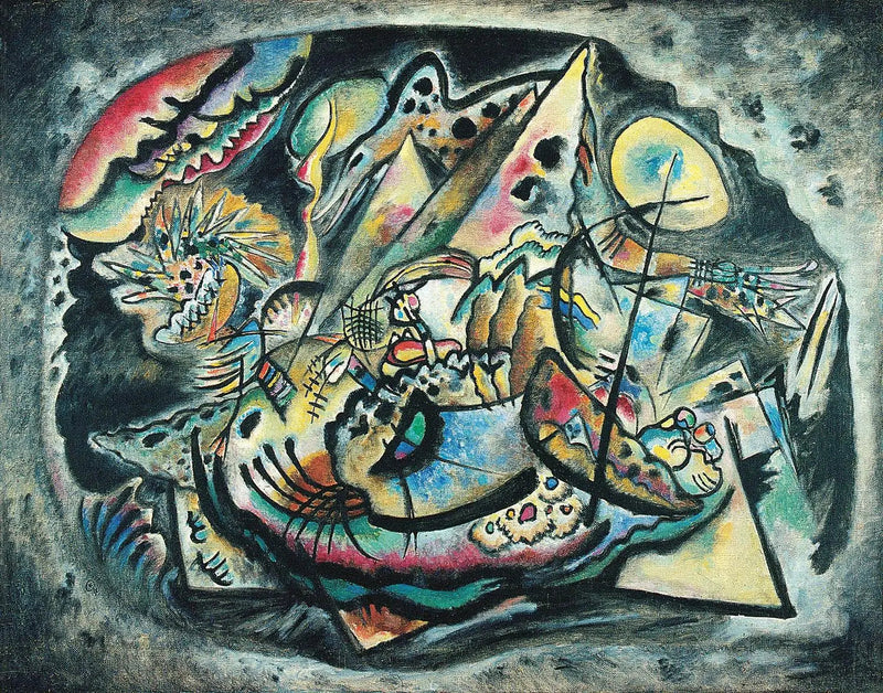 Ovale grigio - Vassily Kandinsky
