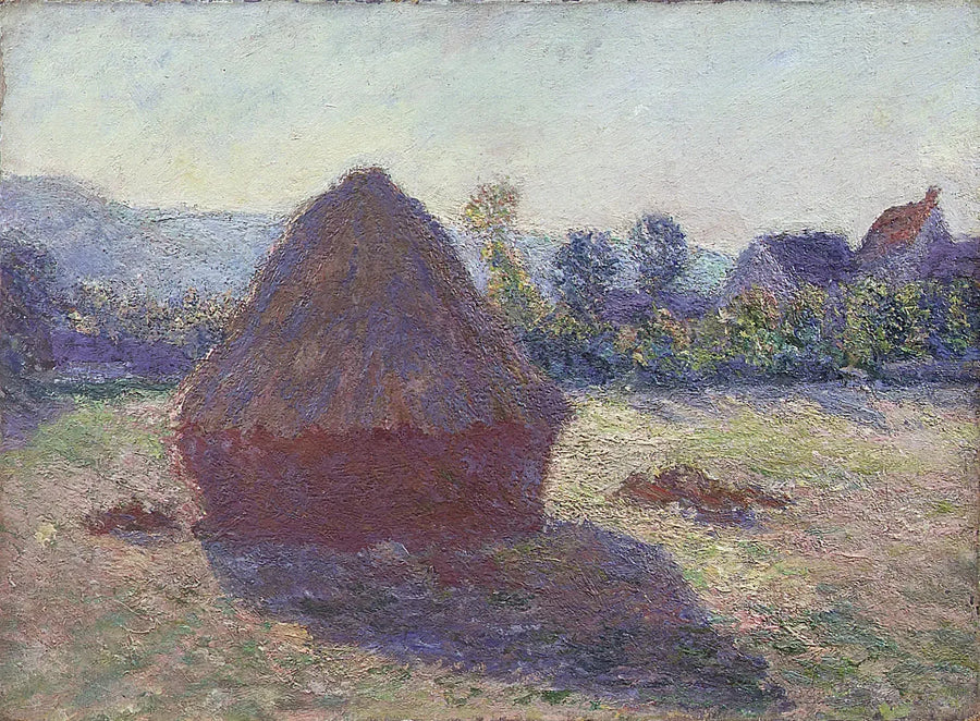Grindstone al sole della sera - Claude Monet