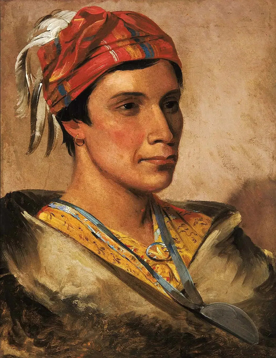 Dolore, capo della tribù - George Catlin