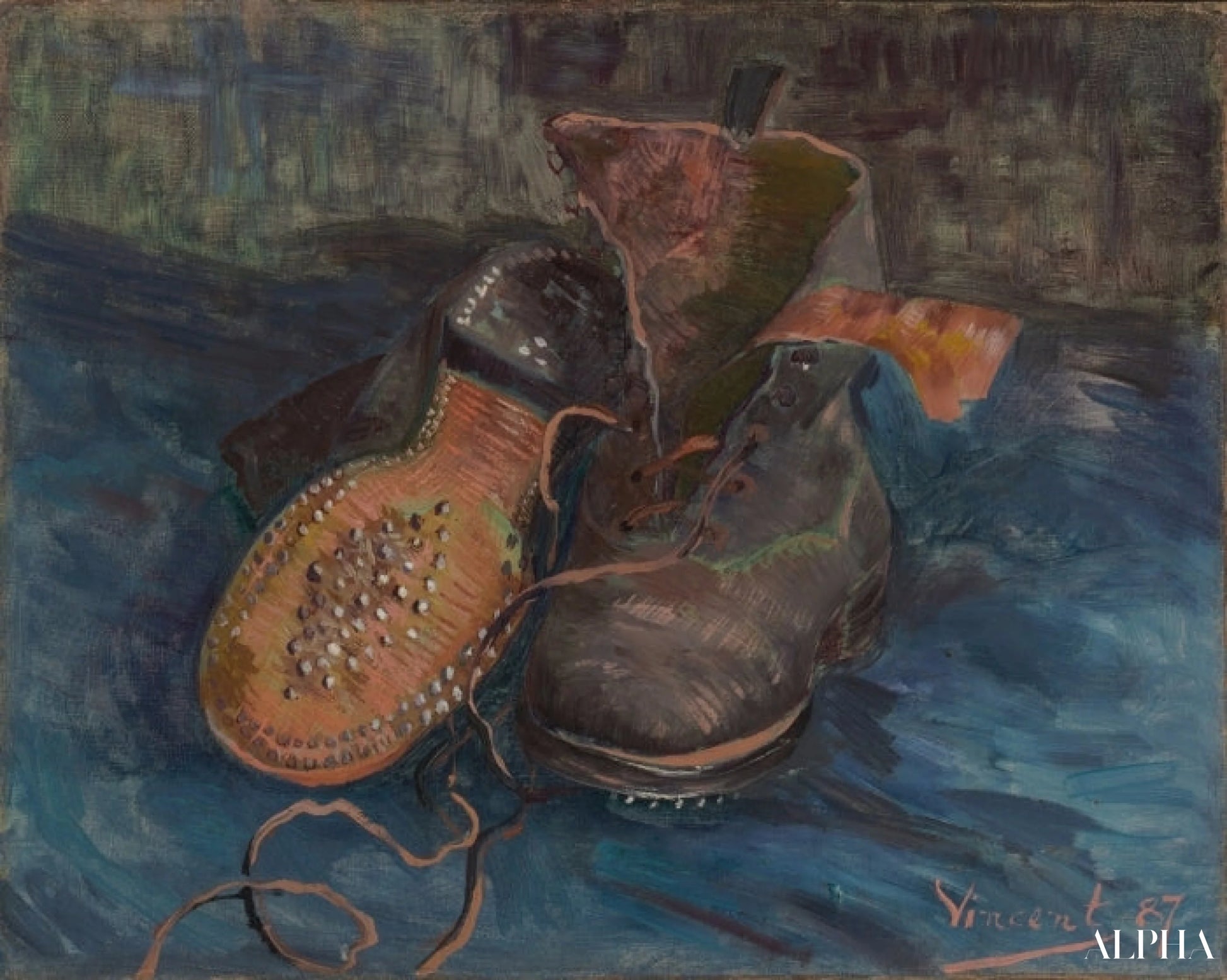 Paio di scarpe - Van Gogh - Riproduzioni di quadri e dipinti di alta gamma