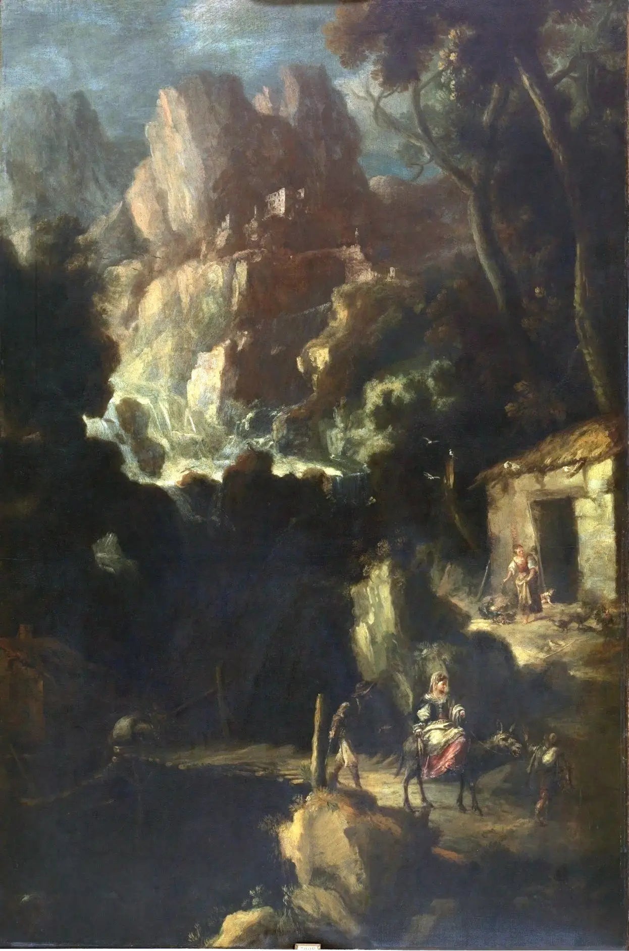 Paisaje con cascada - Bartolomé Esteban Murillo image 1 reproduction réalisée par Alpha Reproduction