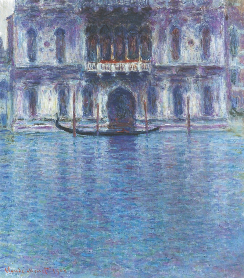The Palazzo Contarini, St. Gallen W1767 - Claude Monet