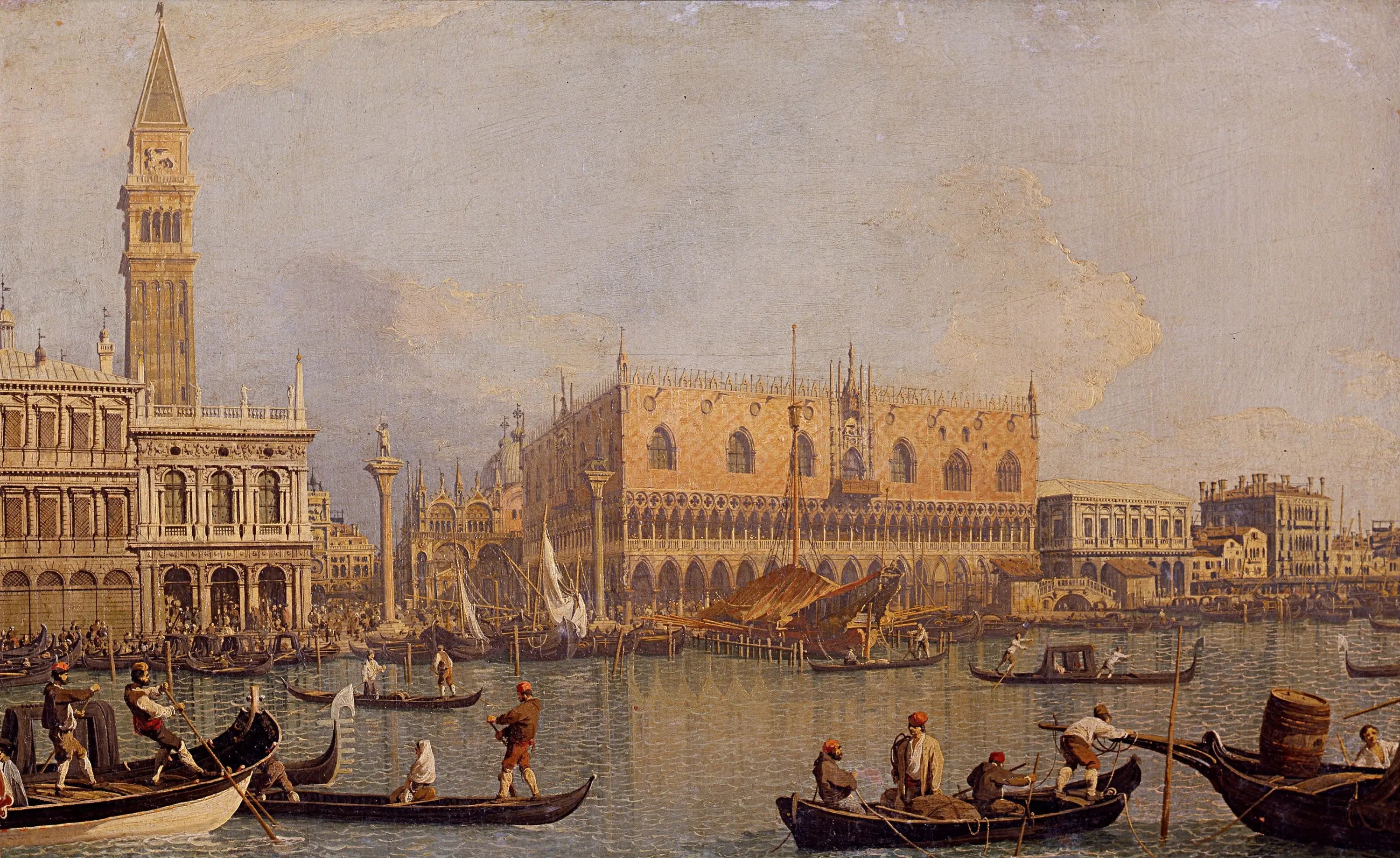 Palais des Doges et Place Saint-Marc - Canaletto - Alpha Reproduction