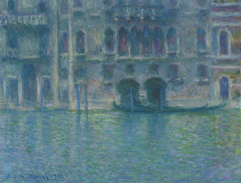 Palazzo da Mula a Venezia W1764 - Claude Monet