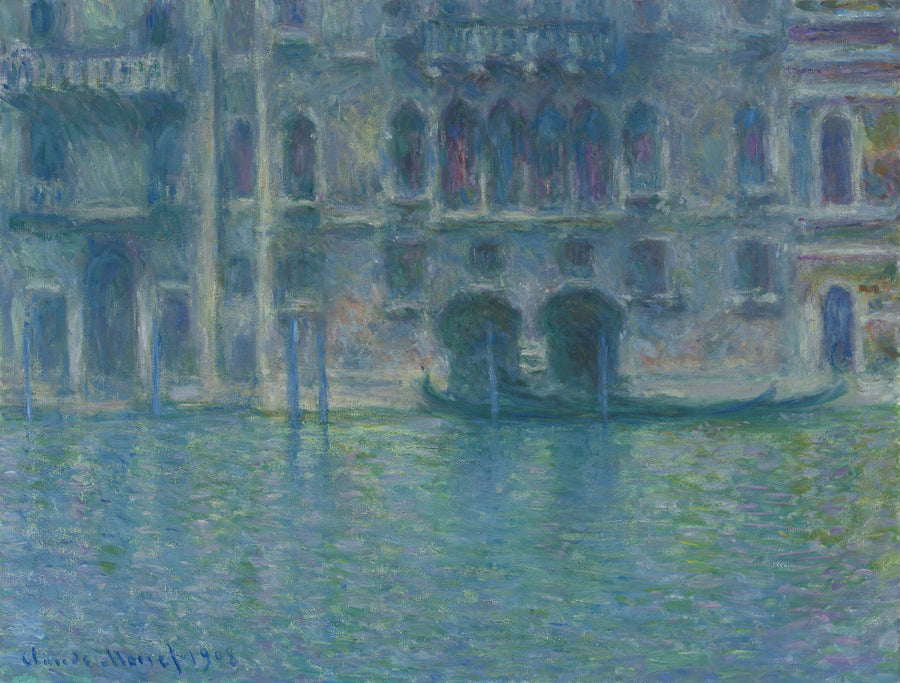 Palazzo da Mula a Venezia W1764 - Claude Monet