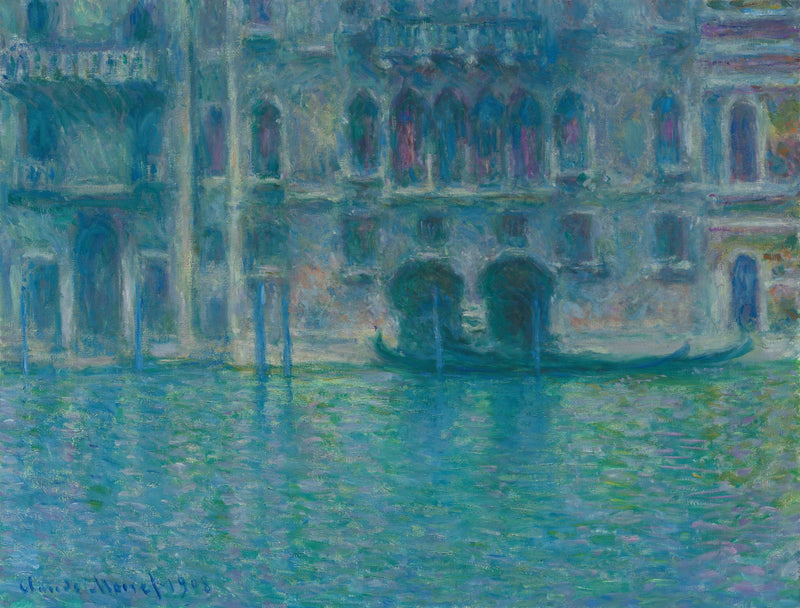 Palazzo da Mula a Venezia W1764 - Claude Monet