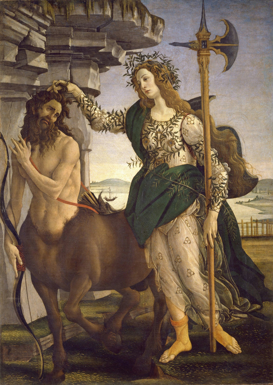 Pallade e il Centauro - Sandro Botticelli