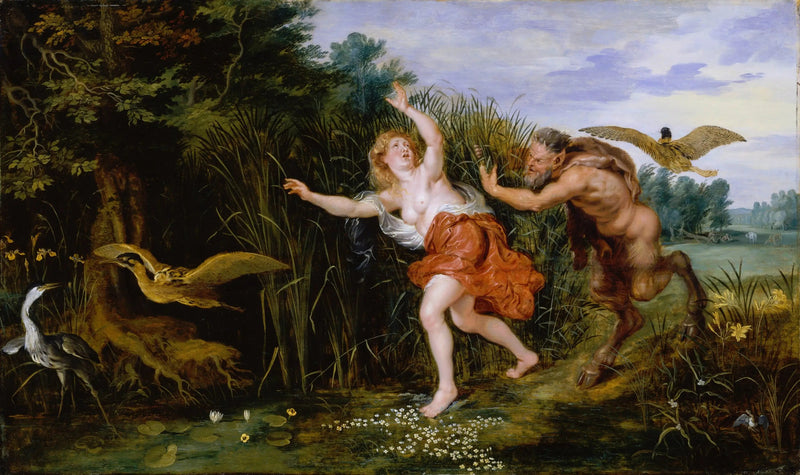 Pan e Syrinx - Peter Paul Rubens