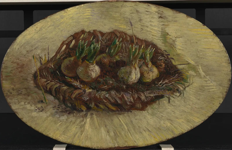 Cesto di bulbi di giacinti - Vincent van Gogh