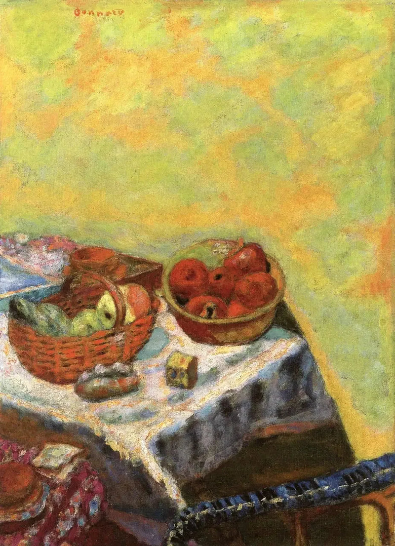 Cesto di frutta al sole - Pierre Bonnard
