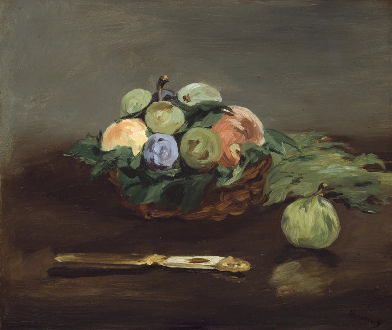 Cesto di frutta - Édouard Manet