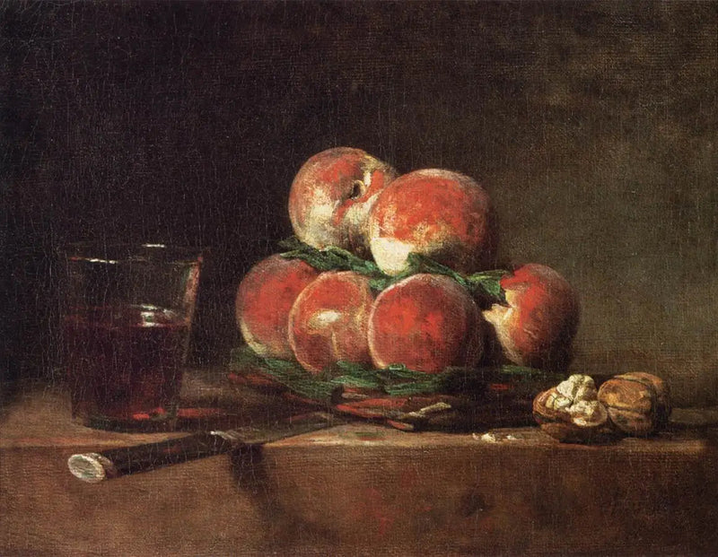 Cestino di pesche - Jean Siméon Chardin