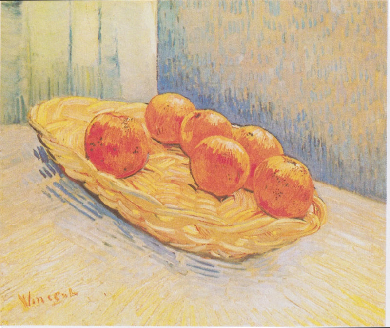 Natura morta con cesto di arance - Vincent van Gogh