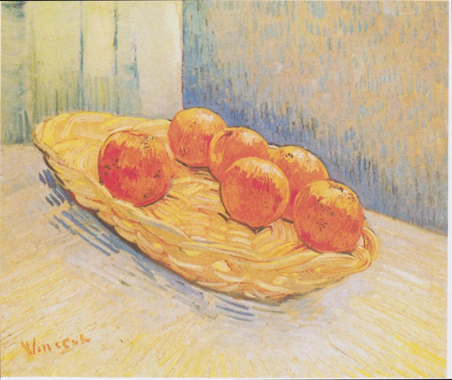 Natura morta con cesto di arance - Vincent van Gogh