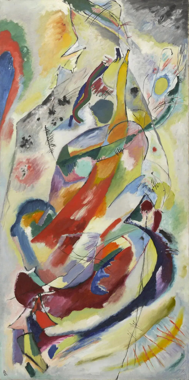 Pannello per Edwin R. Campbell n° 1 - Vassily Kandinsky