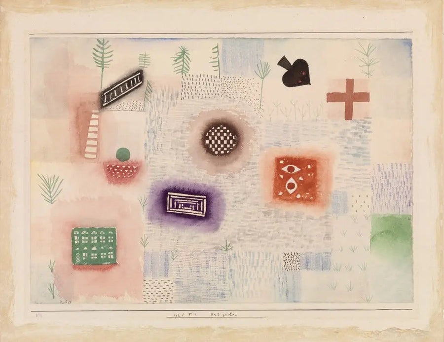 Pannelli di localizzazione (Ort-Zeichen) - Paul Klee
