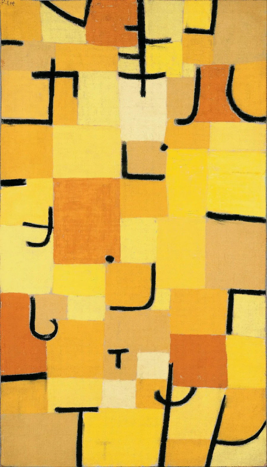 Pannelli gialli - Paul Klee