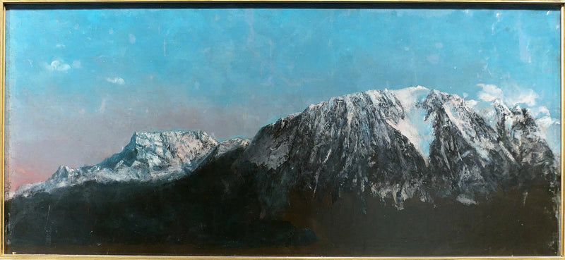 Panorama delle Alpi - Gustave Courbet