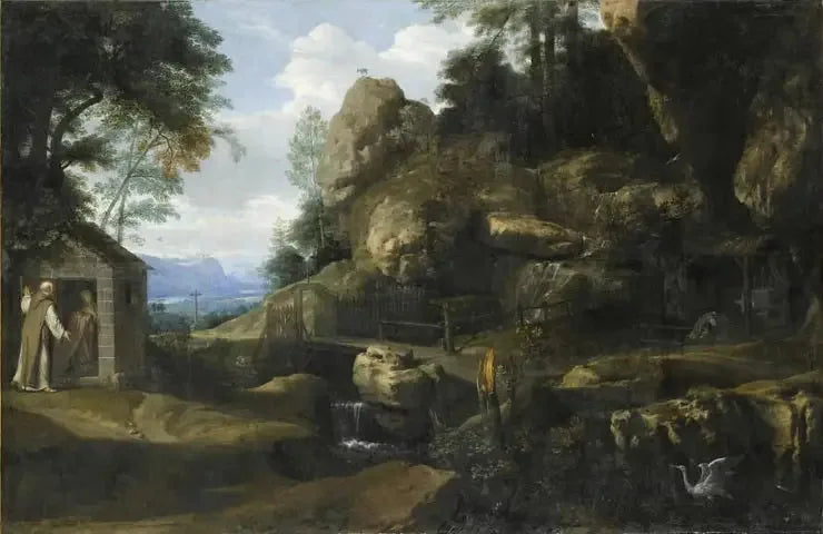 Paphnuce che libera Thaïs - Philippe de Champaigne