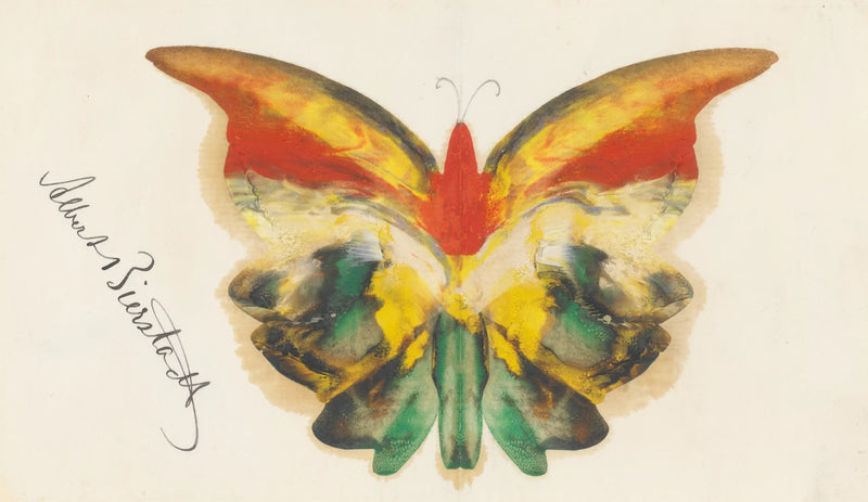 Papillon giallo - Albert Bierstadt