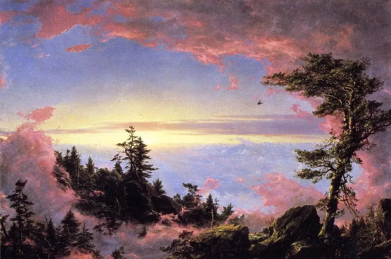Sopra le nuvole al levare del sole - Frederic Edwin Church