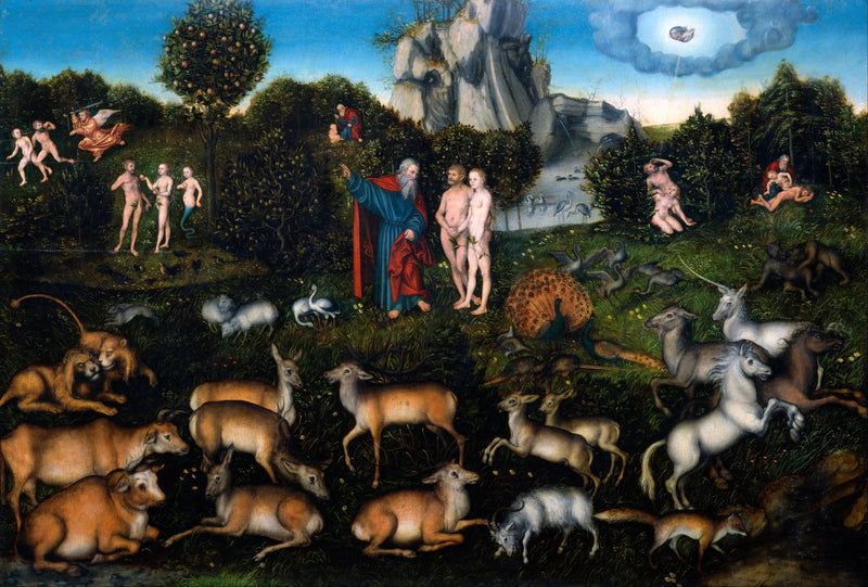 Paradiso - Lucas Cranach il Vecchio