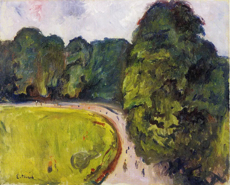 parco a Kösen - Edvard Munch