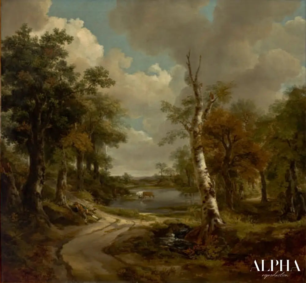 Parc Drinkstone (bois de Cornard) - Thomas Gainsborough - Reproductions de tableaux et peintures haut de gamme