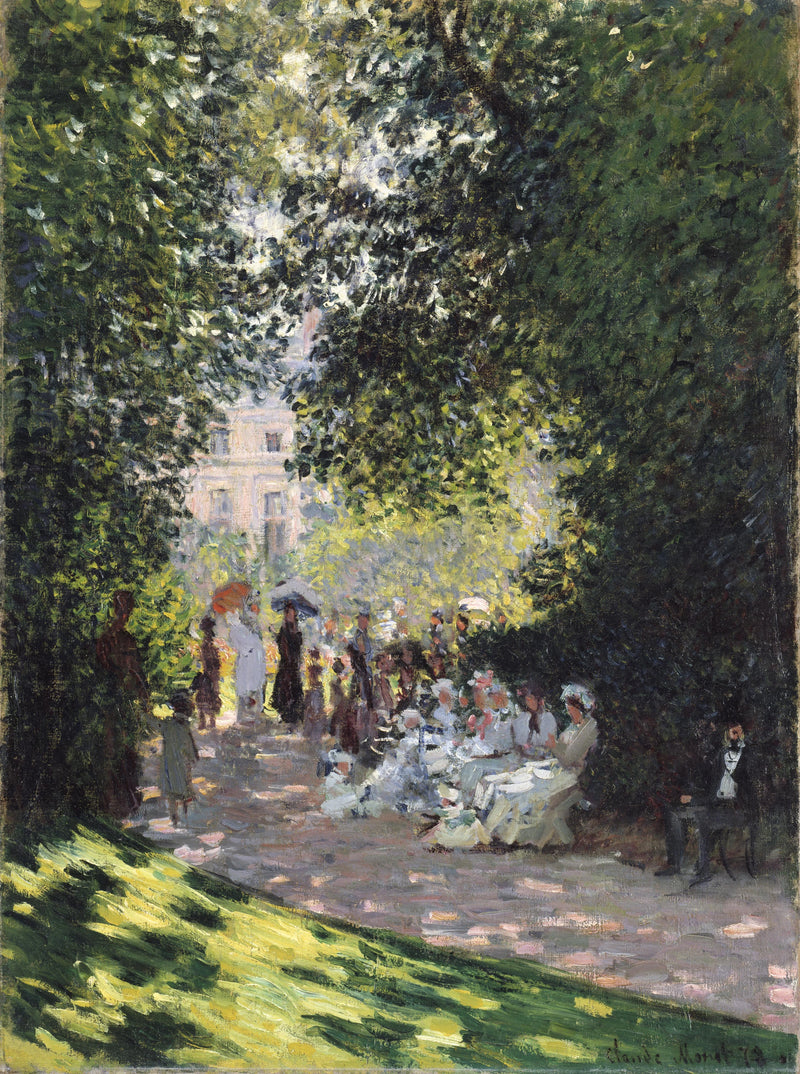 Parc Monceau W466 - Claude Monet