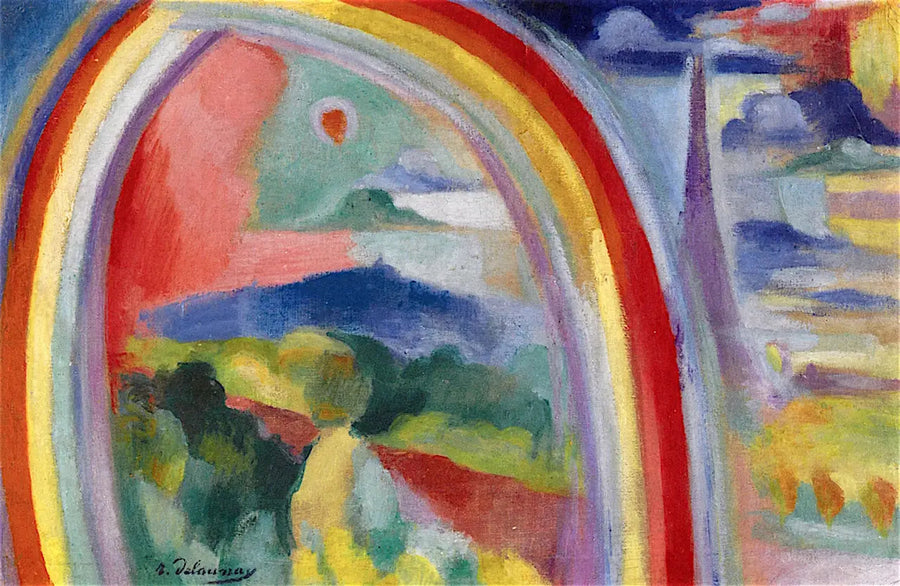 Parigi con arcobaleno - Robert Delaunay