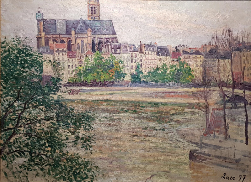 Parigi, chiesa di Saint-Gervais - Maximilien Luce