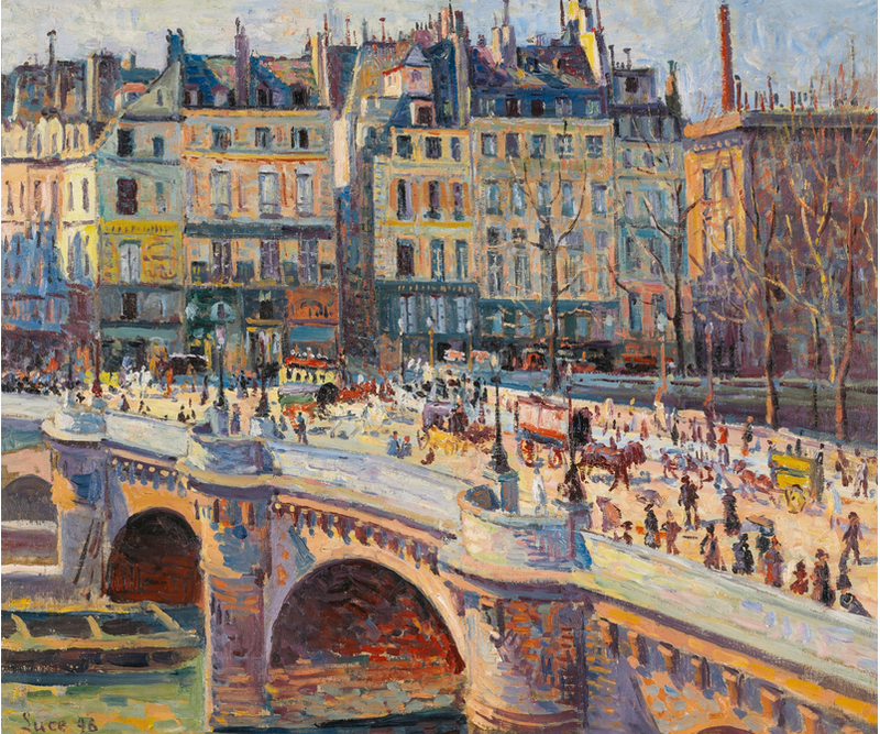 Parigi, il Pont-Neuf e il quai Conti - Maximilien Luce