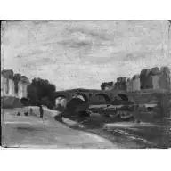 Parigi. Il Pont-neuf - Jean-Baptiste Camille Corot