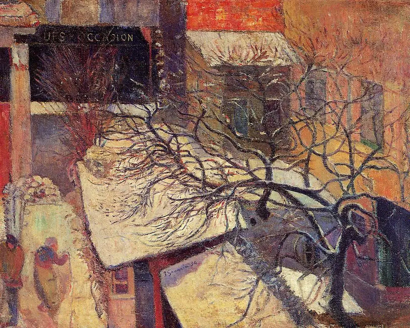 Parigi sotto la neve - Paul Gauguin