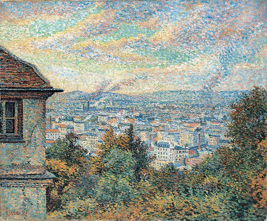 Paris vu de Montmartre - Maximilien Luce - Alpha Reproduction