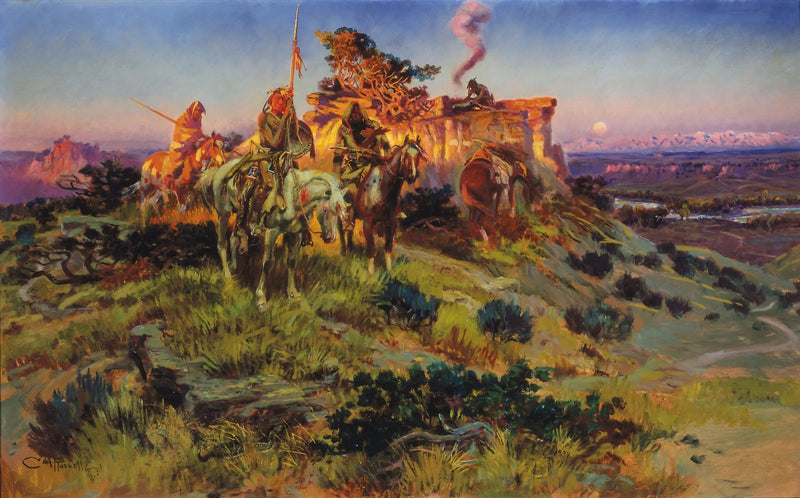 Parlare di fumo - Charles Marion Russell
