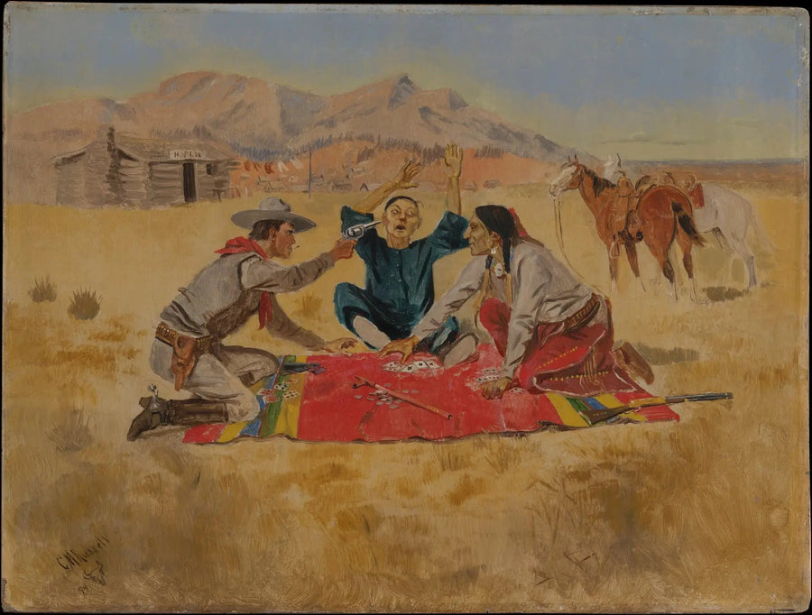 Niente possibilità per un cinese - Charles Marion Russell