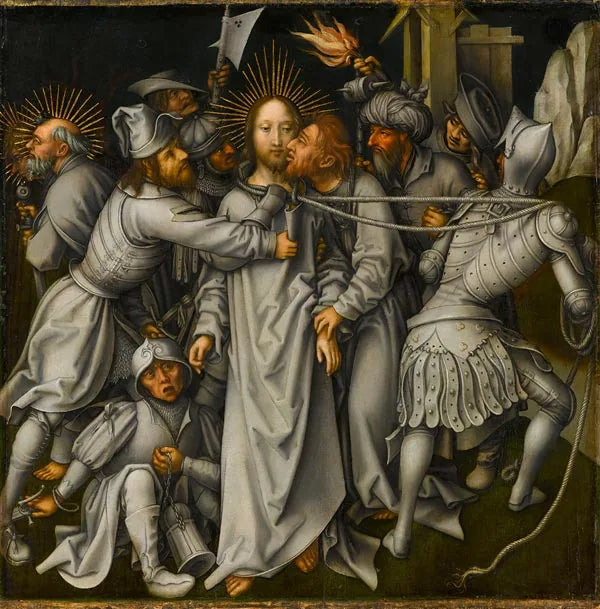 Passione grigia : L'arresto di Gesù - Hans Holbein il Vecchio