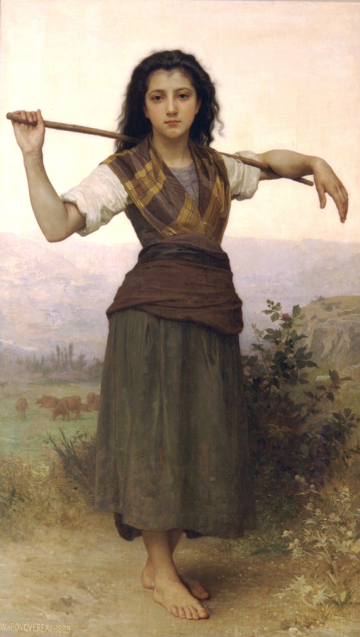 Pastourelle (1889) - Bouguereau