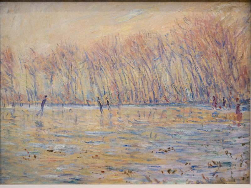 I pattinatori a Giverny - Claude Monet