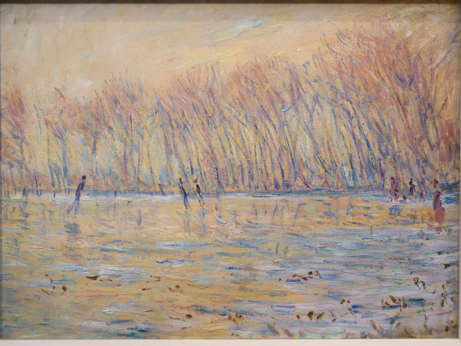 I pattinatori a Giverny - Claude Monet